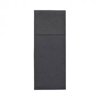 PAPSTAR Royal Collection salvetes galda piederumu maciņš, melns, premium papīrs, 40 x 40 cm, 1 gabals 37336