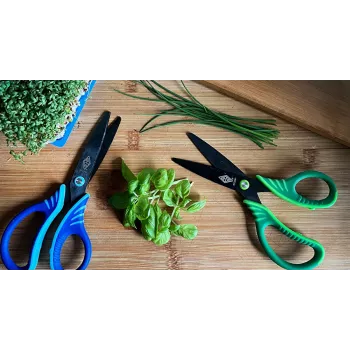 WEDO Gripy rokdarbu šķēres, noapaļots gals, 175 mm, melnas, labročiem, 30 gab. iepakojumā 732 699