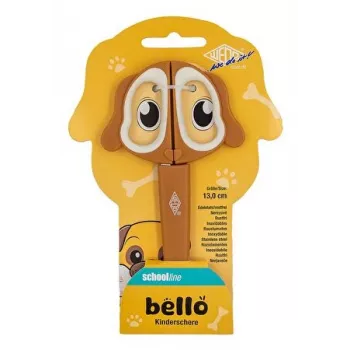 WEDO BELLO rokdarbu šķēres, noapaļots gals, 130 mm, labročiem, nerūsējošais tērauds, mīkstais rokturis, 1 gabals 736 004