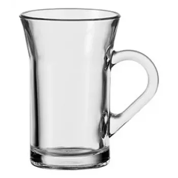 Esmeyer Montana CYLON tējas glāze ar rokturi, 200 ml, trauku mazgājamā mašīnā mazgājama, 115 mm augstums, 6 gab. komplekts (410-828)