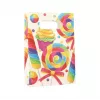 PAPSTAR Candies ballīšu papīra maisiņš ar rokturi, 140 x 210 x 60 mm, bloka dibens, sānu ieloces, 1 gabals (88862)