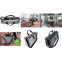 SIGEL Business filca soma Desk Sharing Bag Classic L, pelēks sintētiskais filcs, 2 pārnēsāšanas rokturi un regulējama plecu siksna, 1 gabals (BA409)