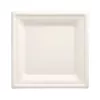 PAPSTAR Pure cukurniedru šķīvis, kvadrātveida, 200 x 200 mm, 50 gabali, kompostējams, mikroviļņu krāsnī drošs 89744