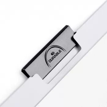 DURABLE DURACLIP 60 A4 mapju turētājs melns (25 gab. iepakojums) 220902
