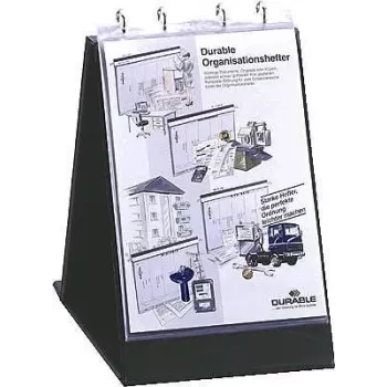 DURABLE Flipchart Sleeves A3 Landscape, 10 gabalu iepakojums, caurspīdīgas pretatspīduma 857719
