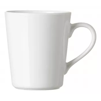 Ritzenhoff & Breker VIO kafijas krūzes 300 ml baltas porcelāna 6 gab. komplekts 423501