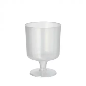 PAPSTAR Daudzkārt lietojama sarkanvīna glāze PP, 0,2 L, caurspīdīga, 10 iepakojumā, polipropilēns, diametrs: 72 mm, augstums: 100 mm - 1 gabals (89728)