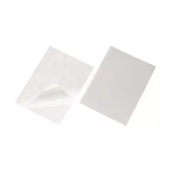 DURABLE POCKETFIX A4 pašlīmējoša kabatiņa, caurspīdīga, 25 gab. iepakojumā 809619