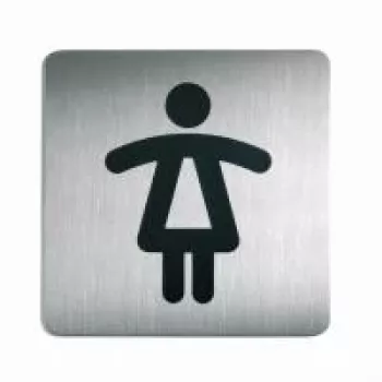 DURABLE PICTO WC Sieviešu 150x150 mm 1 ST 495623