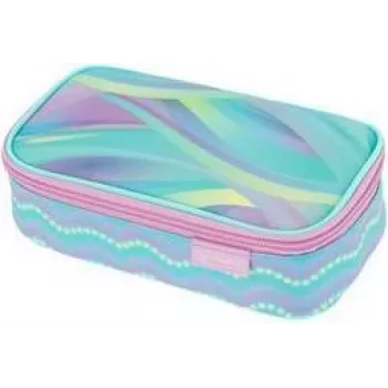 herlitz beatBox New Batik Minty Love penālis, poliesters, XXL rāvējslēdzējs, 1 gabals 400205929