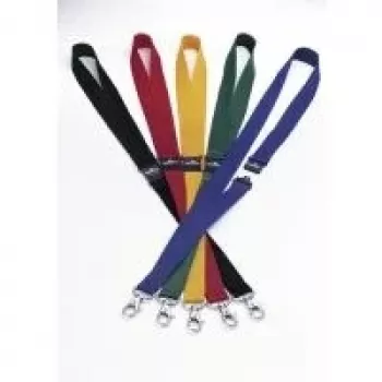 DURABLE tekstila aukla 20 ar karabīni 813705, zaļa, 10 gab.