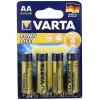 VARTA Longlife AA sārma baterija 1,5V 2750mAh 4 gab. iepakojums (04106110414)