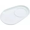 Ritzenhoff & Breker BIANCO ovāls porcelāna paliktņu komplekts, 125 x 180 x 20 mm, balts, 6 gab. 425895