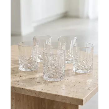 Ritzenhoff & Breker Capri viskija glāze 350 ml, trauku mazgājamā mašīnā mazgājama, kristāla izskats 822052