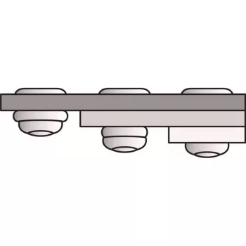 GESIPA PolyGrip aklo kniedes 4,8 x 17,0 mm alumīnijs/tērauds, 500 gab. 1433833