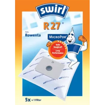 Melitta Swirl R 27 MicroPor putekļsūcēja maisiņi, 5 gab.