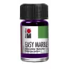 Marabu Easy Marble marmorēšanas krāsa, 15 ml, ametists 081, ātri žūstoša, iegremdēšanas marmorēšanai 13050039081