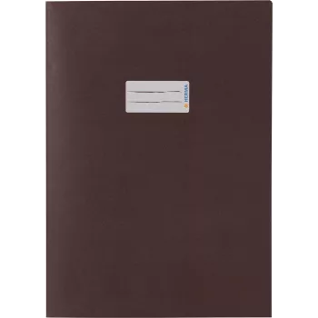 HERMA mācību grāmatas vāks A4, brūns papīrs, 214 x 300 mm, 1 gab., 7097