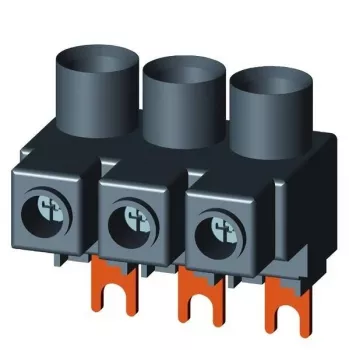 Siemens 3RV29255EB Ieejas terminālis 3RV2.5/3RV2.6 motoru aizsardzības automātiem, 3 polu, 115 A, skrūvju savienojums