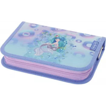 Herlitz Mystic Mermaid piepildīts penālis, 31 gabals, zils/rozā, poliesters 300001564
