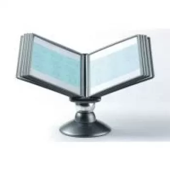 DURABLE SHERPA motion TABLE 10 Uzziņu displeja sistēma, 10 A4 paneļi, melna 558737