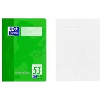 Oxford TOUCH vārdu krājuma piezīmju grāmatiņa A5, 2 kolonnas, zaļš līnijojums 53, 32 lapas, 90 gsm Optik papīrs, skavota 400115095
