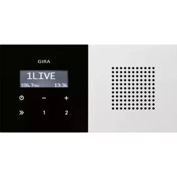 Gira 2280 112 Personālā analogā mājas stacija melna