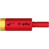 Wiha 29701200 griezes momenta adapters TorqueVario-S, 1/4 inch sešstūra izeja, 133 mm