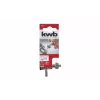 KWB urbjpatronas atslēga zobratu patronām, S2, 10 mm zobrats, rūdīts tērauds, melns rokturis 285820