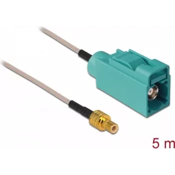 Delock Antenas kabelis SMB Female uz FAKRA Z Female RG-316 5 m Melns 88671