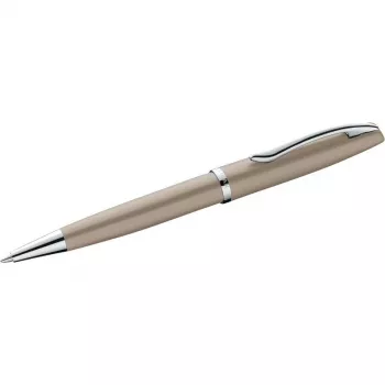 Pelikan Jazz Noble Elegance lodīšu pildspalva, taupe metāla, pagriežams mehānisms, vidēji zila tinte 300010130