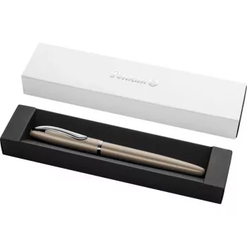 Pelikan Jazz Noble Elegance lodīšu pildspalva, pelēkbrūnā laka, uzspiežams vāciņš, vidēja melna uzpilde 400197469