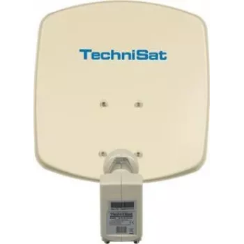 TechniSat DigiDish 33 satelītantena ar Universal Twin LNB, bēšā 1033/2882