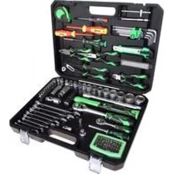 KS TOOLS COMPETITION 1/4+1/2 Universālais instrumentu komplekts, 107 gab. 512.0107