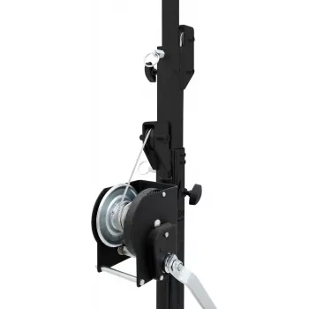 Eurolite STT-400/85 ar vinču regulējams apgaismojuma statīvs, tērauds, 85 kg slodze 59007041
