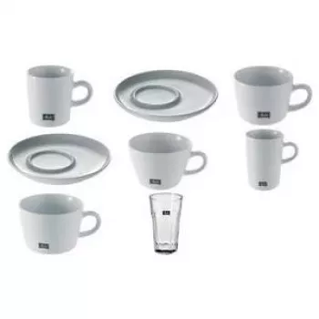 Melitta Latte Macchiato stikla M-Cups, 330 ml, svina kristāls, 130 mm augstums - 12 gabali (18990)