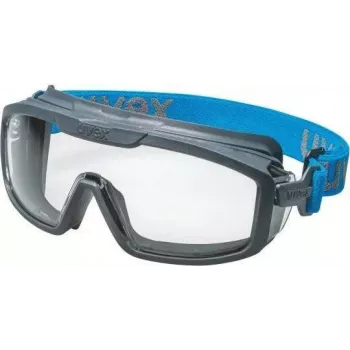 uvex i-guard+ Full Vision aizsargbrilles, caurspīdīgas lēcas, antracīta/zils rāmis 9143267