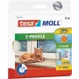 tesamoll 6m durvju/logu blīvēšanas lente pašlīmējoša brūna (05463-00121-00)