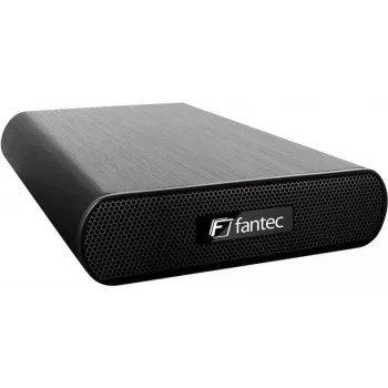 Fantec DB-AluAir U2e 3,5 inch SATA HDD korpuss, USB 2.0 un eSATA, melns 1594