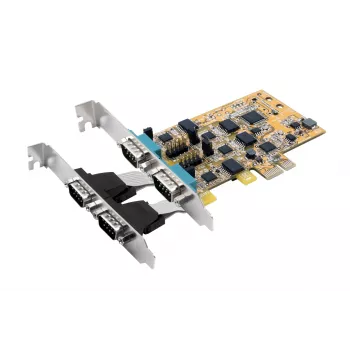 EXSYS EX-45034IS 4 portu RS-232 PCI Express sērijas kartes ar 2,5 kV optisko izolāciju