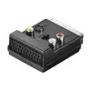 Wentronic AVK 198 SCART uz 3x RCA/S-Video adapteris, melns 50312