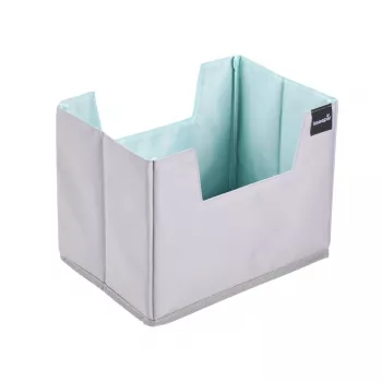 keeeper nea iepirkumu organizators L izmērs, pelēks/akvamarīna, salokāms, pastiprināts dibens, 38 L 1229862400000