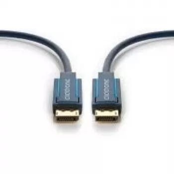 ClickTronic 70710 DisplayPort kabelis 1m zils