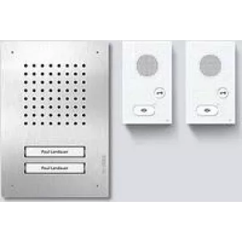 Siedle SET CLAB 850-2 E/W audio komplekts Classic nerūsējošais tērauds/balts 210010046-00