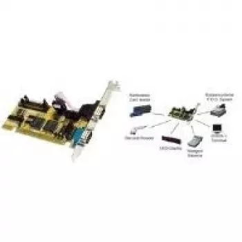 EXSYS EX-40032 2 portu RS-232 ISA seriālā adaptera karte