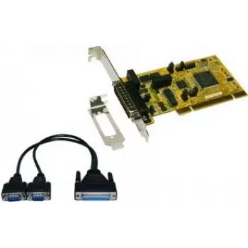 EXSYS EX-42372IS 2 portu PCI RS-422/485 sērijas kartes ar pārsprieguma aizsardzību, zema profila