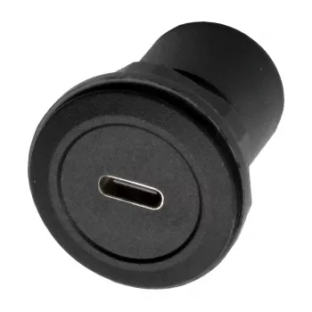 EXSYS EX-49214 USB-C ligzda uz USB-C ligzda panelī montējams adapteris, USB 3.2 Gen 1