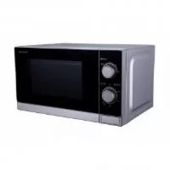 Sharp R200INW Solo mikroviļņu krāsns 20L 800W melna/sudraba