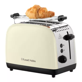 Russell Hobbs 26551-56 tosteris 2 šķēlēm, īpaši platas atveres, atkausēšanas un uzsildīšanas funkcijas