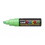 POSCA PC-8K pigmenta marķieris neona zaļš kaltveida uzgalis 8,0 mm PC8K V FLUO
